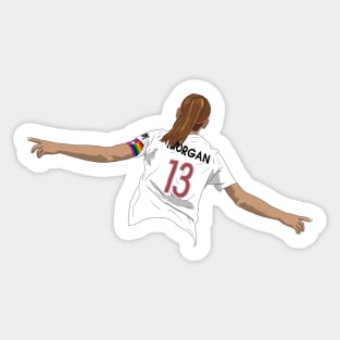 Alex Morgan San Diego Wave Soccer Sticker